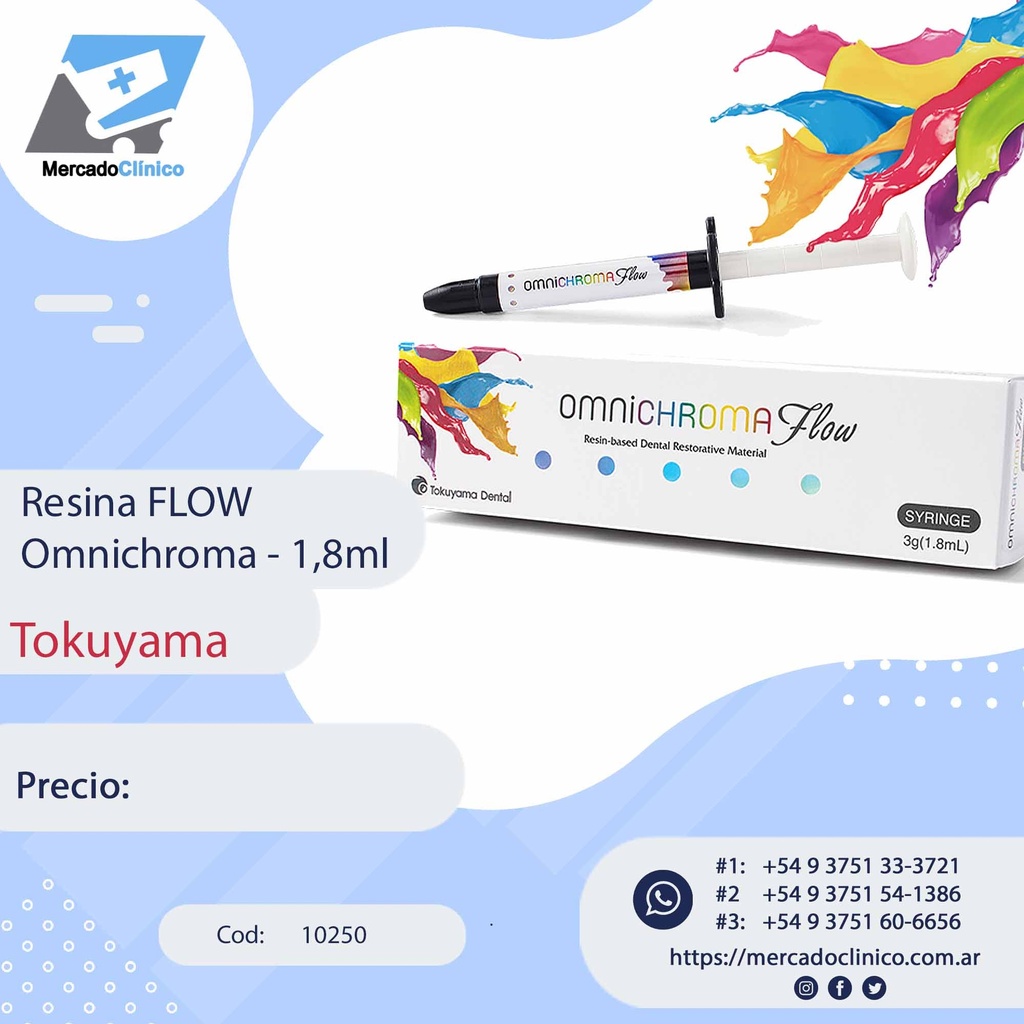Resina FLOW - Omnichroma  x 4 gr - Tokuyama Dental