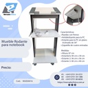 Módulo / MUEBLE - Rodante Para NOTEBOOK