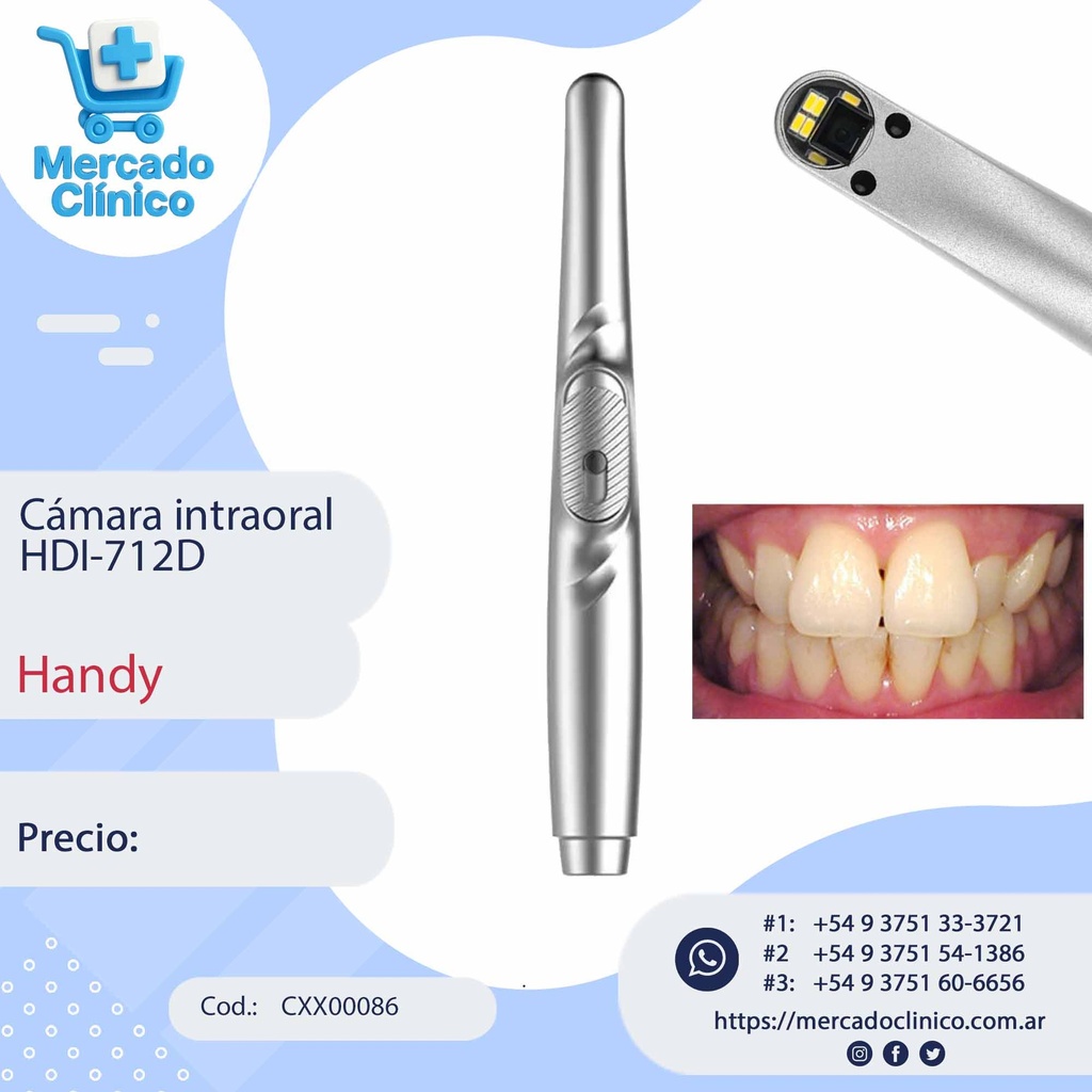 Cámara intraoral HDI-712D - Handy