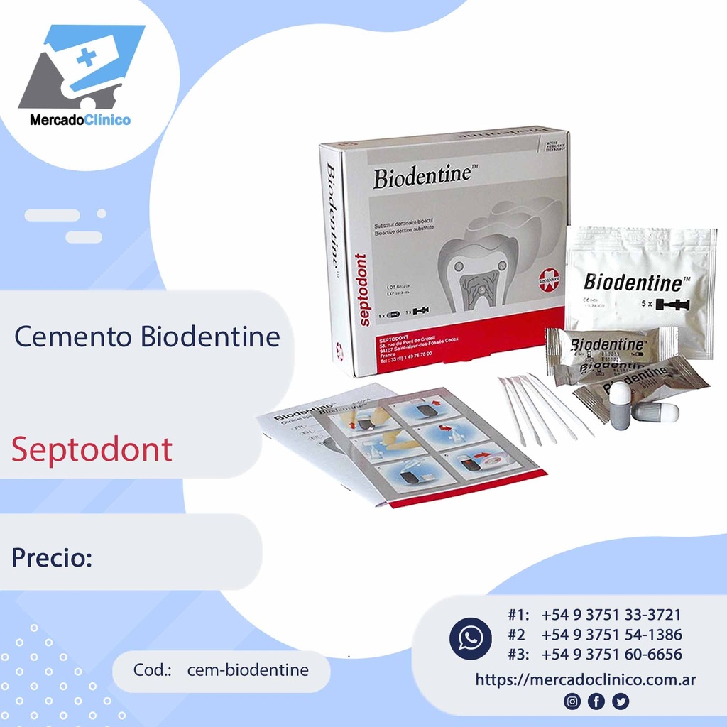 Cemento Biodentine – SEPTODONT