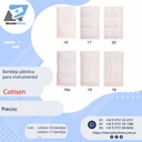 Bandeja plástica para instrumental  Cotisen