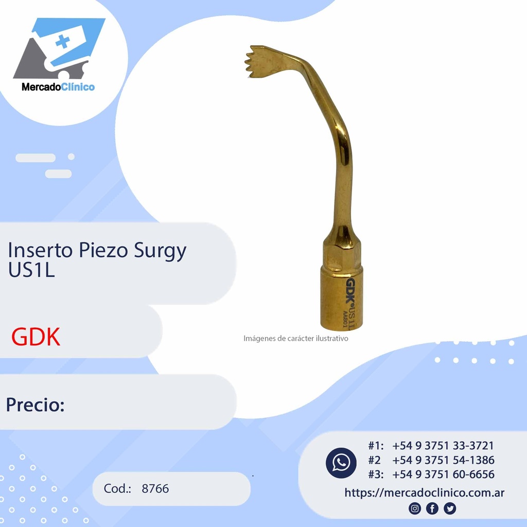 Inserto Piezo Surgy US2 - GDK