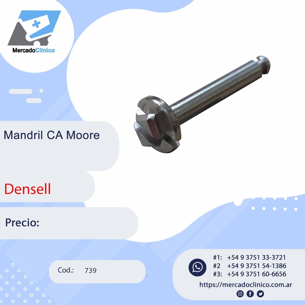Mandril CA Moore - Densell