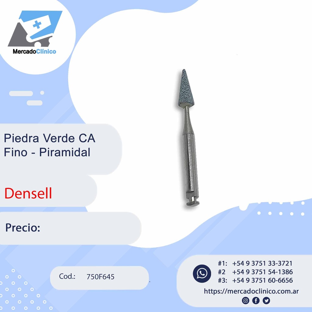Piedra Verde CA Fino - Piramidal - Densell