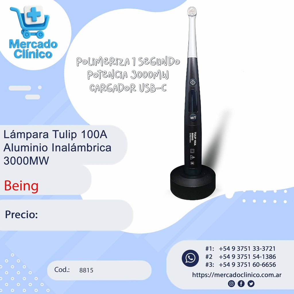 Lampara 1200W  con cable  -  Cuerpo Aluminio Gris - Being (copia)