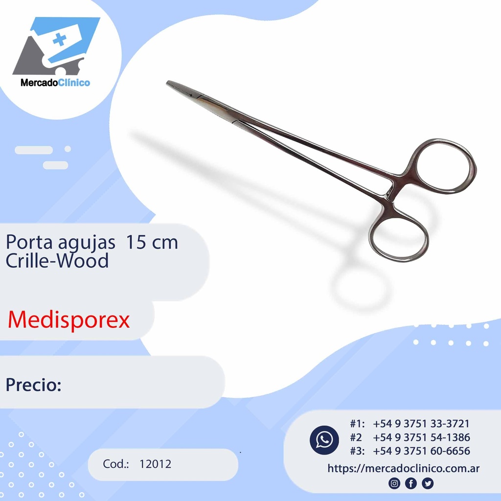 Porta Agujas CRILLE-WOOD - PS