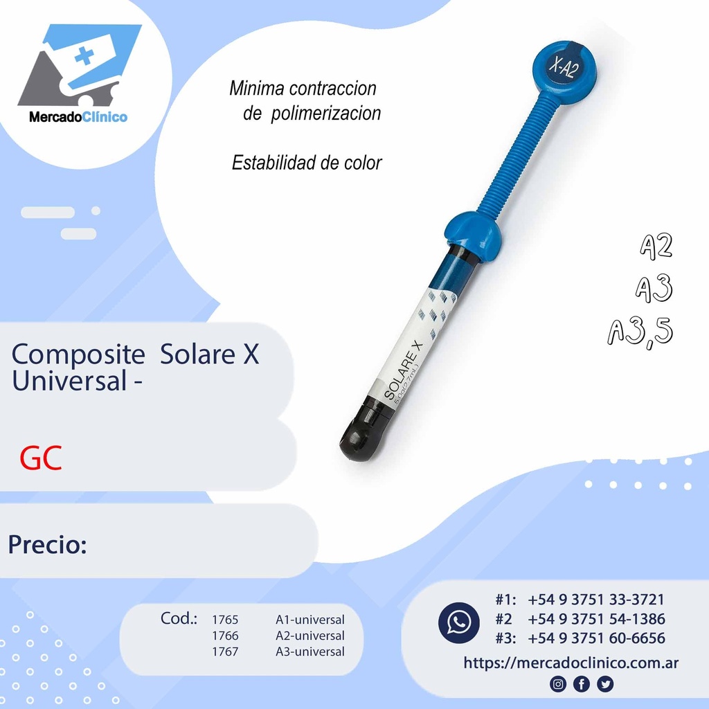 Composite Solare Universal - Jeringa de 4g - GC
