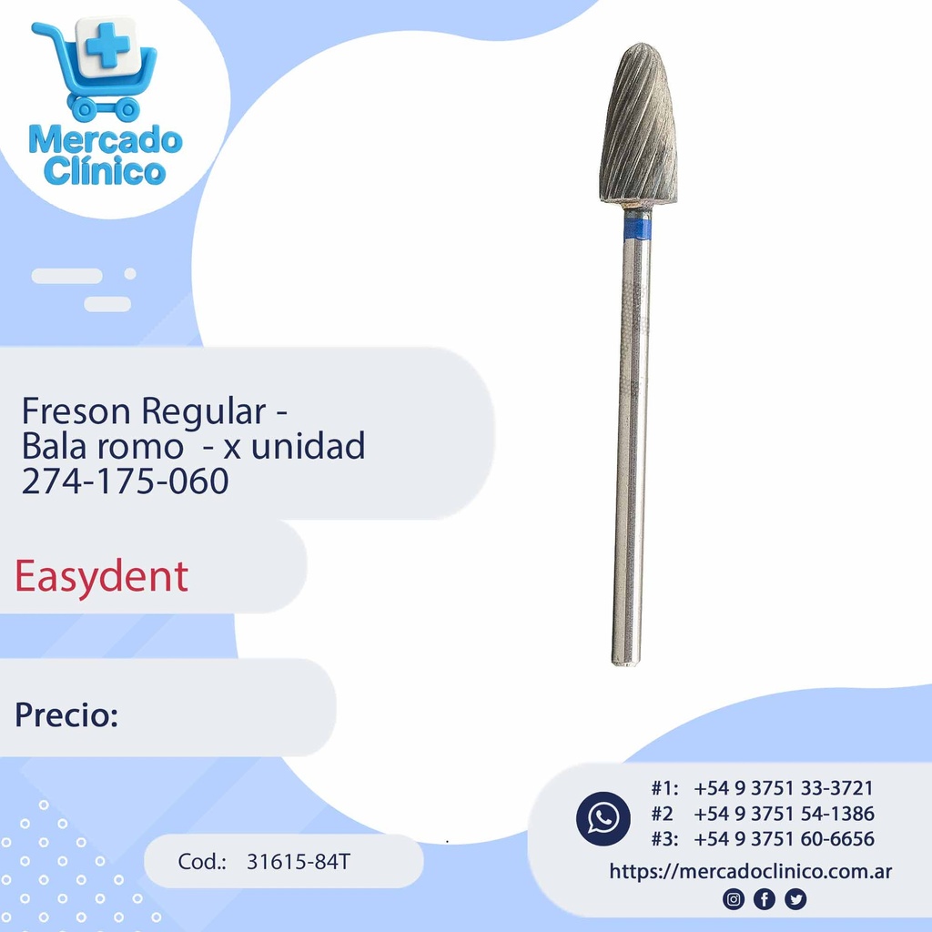  Freson Medrano Carb 274-175-060 84T regular Bala roma