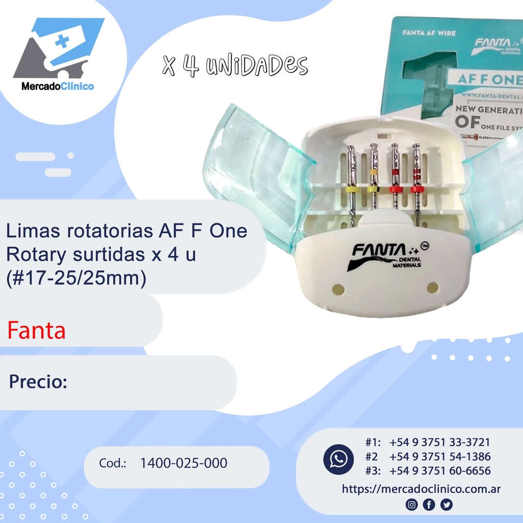 Limas ROTATORIAS - AF F ONE- Fanta