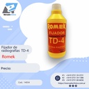 Líquido Fijador TD-4  Radiografias - ROMEK