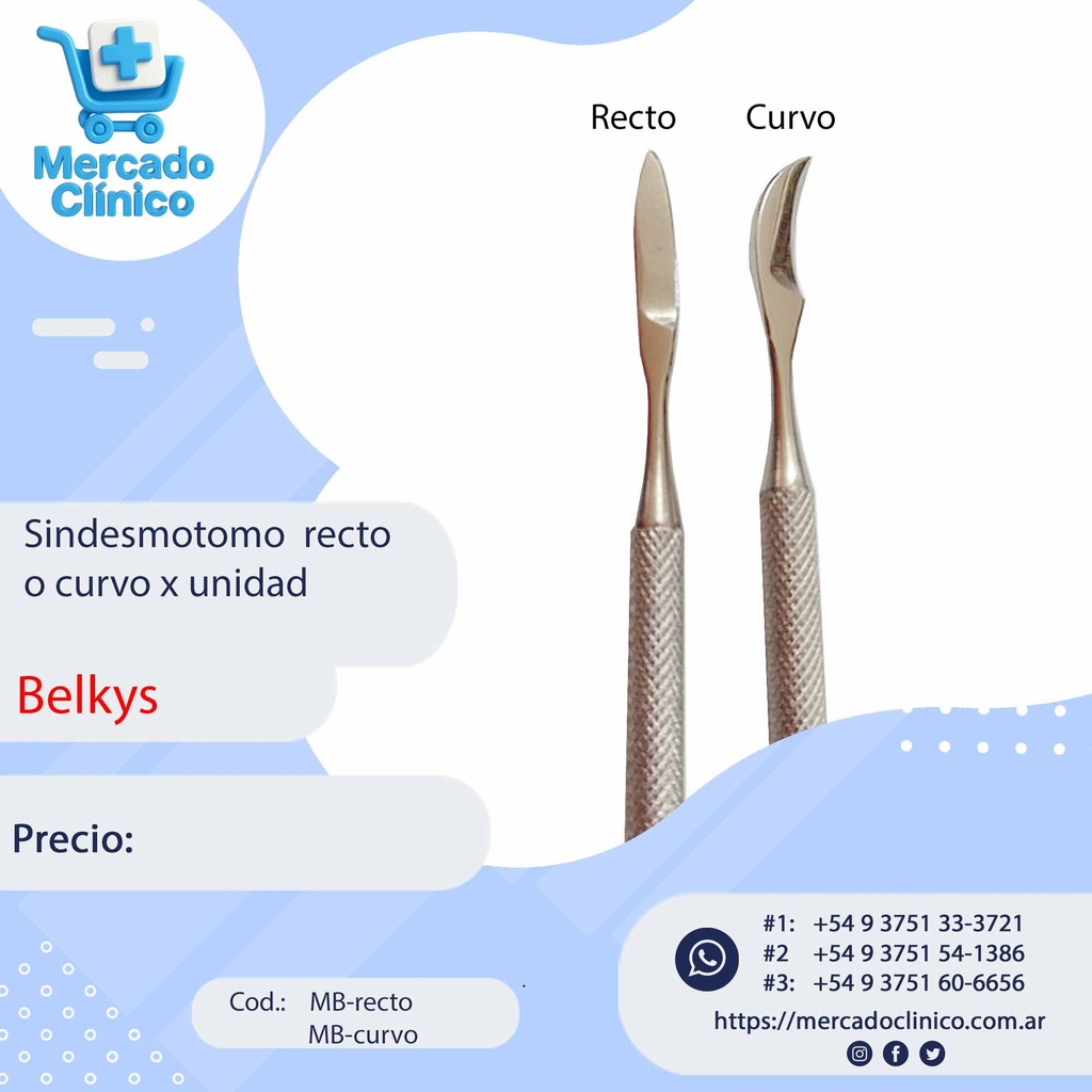 Sindesmotomo recto - Belkys 