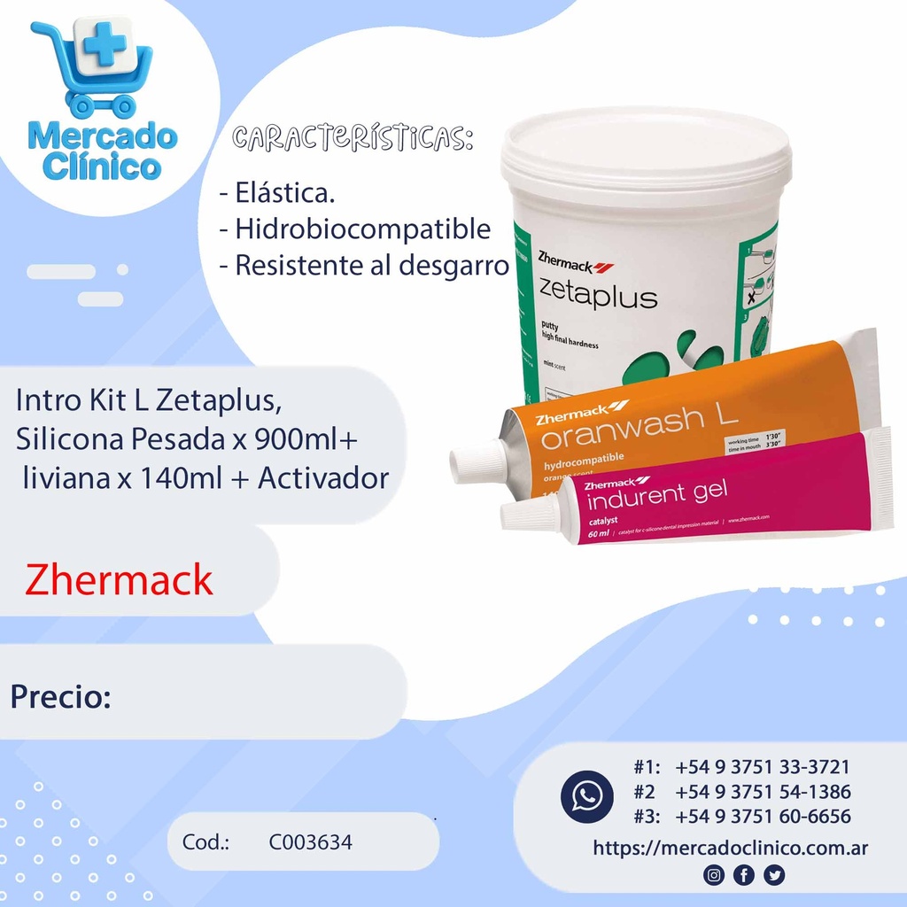 Alginato ortodóntico  Orthoprint, 500g - Zhermack (copia)