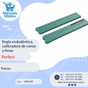 Regla endodóntica, calibradora de conos y limas - Perfect