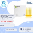 Aplicadores adhesivos OPTRA STICK p/ matrices y carillas x 10 un. - Ivoclear Vivadent
