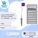 Limas mecanizadas  XP Endo Finisher - Retratamiento - x 3 unidades - 025 - 25mm - FKG