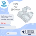 Brackets cerámicos Galaxy Series Edgewise, Roth o MBT - Shinye