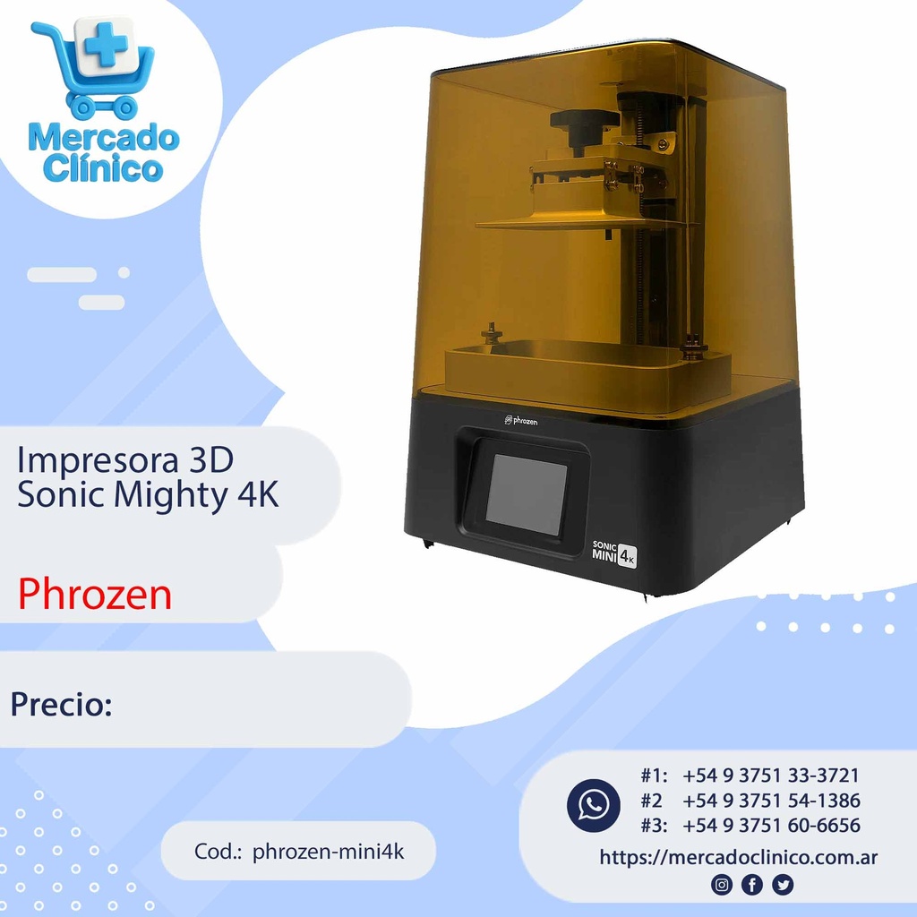 Impresora 3D  Sonic Mighty 4K - Phrozen