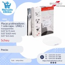 Placas / Láminas p/alineadores 1 sola capa - UNIQ +  transparentes - redondas - Scheu