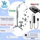 Equipo de Rayos RODANTE - Getidy + Radiovisogra HANDY RVG HDR-500 de regalo 
