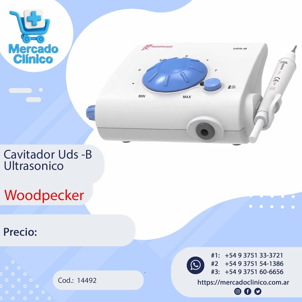 CAVITADOR UDS-B Ultrasonido - Woodpecker