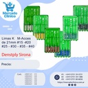 Limas K   M-Acces de 21mm #15 -#20 - #25 - #30 - #35 - #40 - Dentsply Sirona