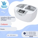 Lavadora Ultrasónica Digital UC-6300
2,5 litros - Codyson