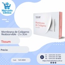 Membrana de Colágeno Reabsorvible 2 x 3cm - Tissum