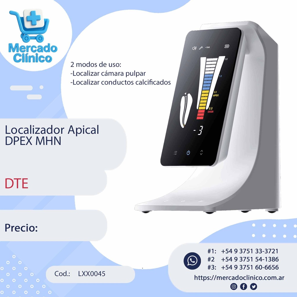 Localizador Apical DPEX MHN - DTE