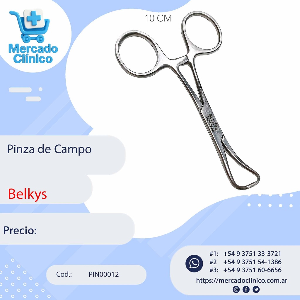 Pinza de campo - Belkys