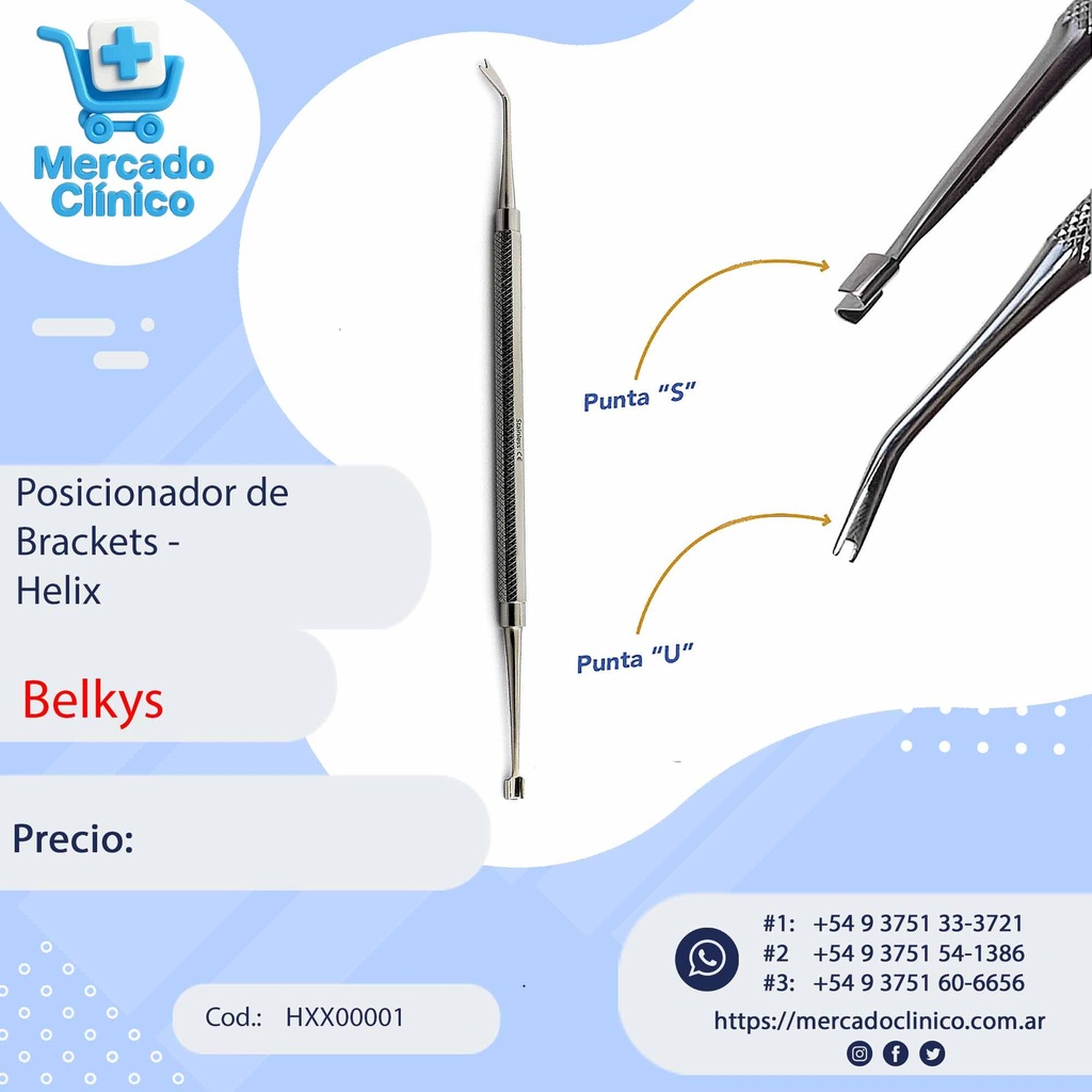 Posicionador de Brackets - Helix - Belkys