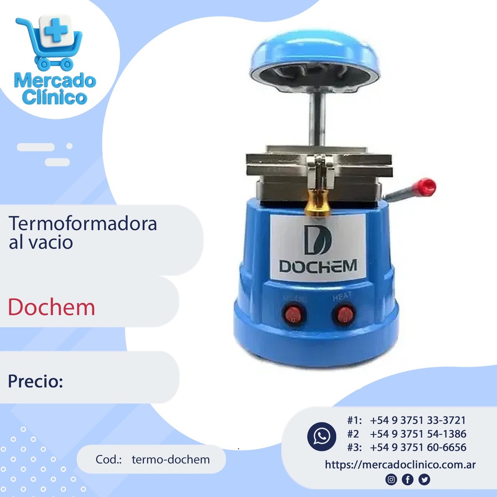 Termoformadora  al  vacio  - Dochem