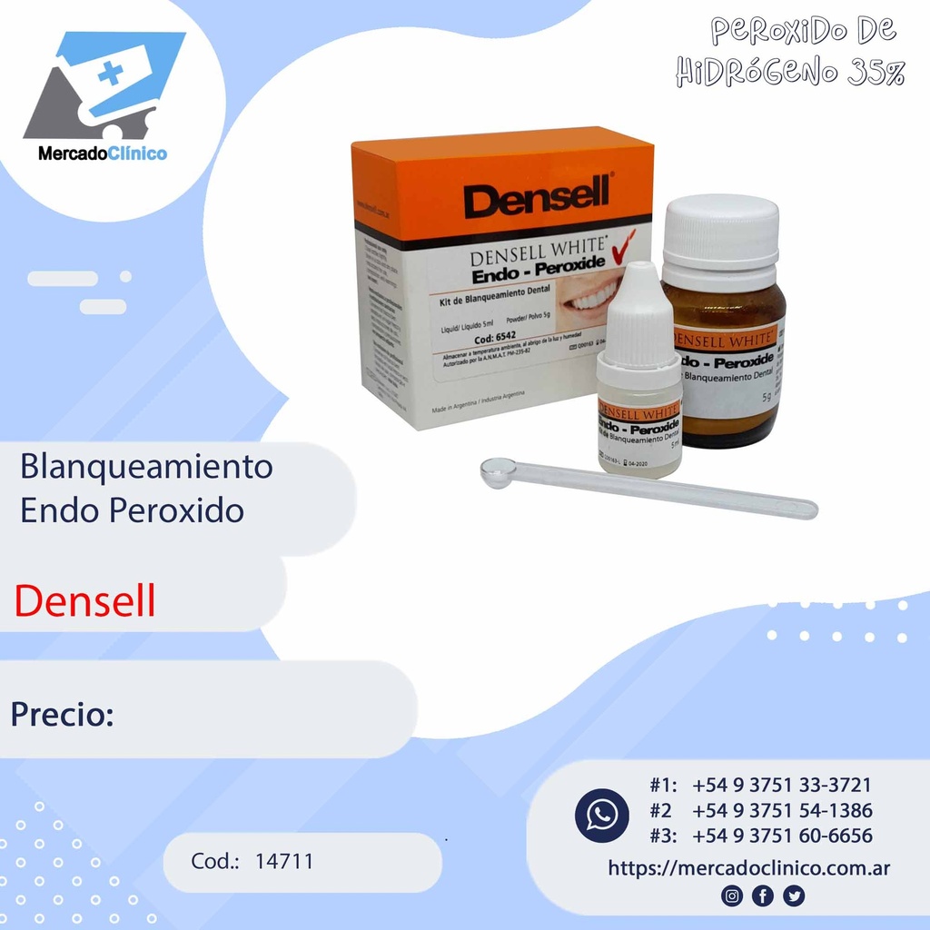 Blanqueamiento Endo Peroxide - Densell