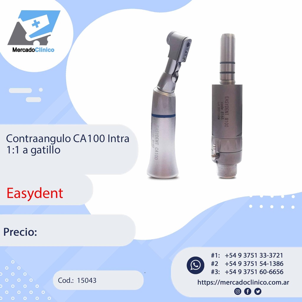 Micromotor + Contraangulo KIT - EASYDENT