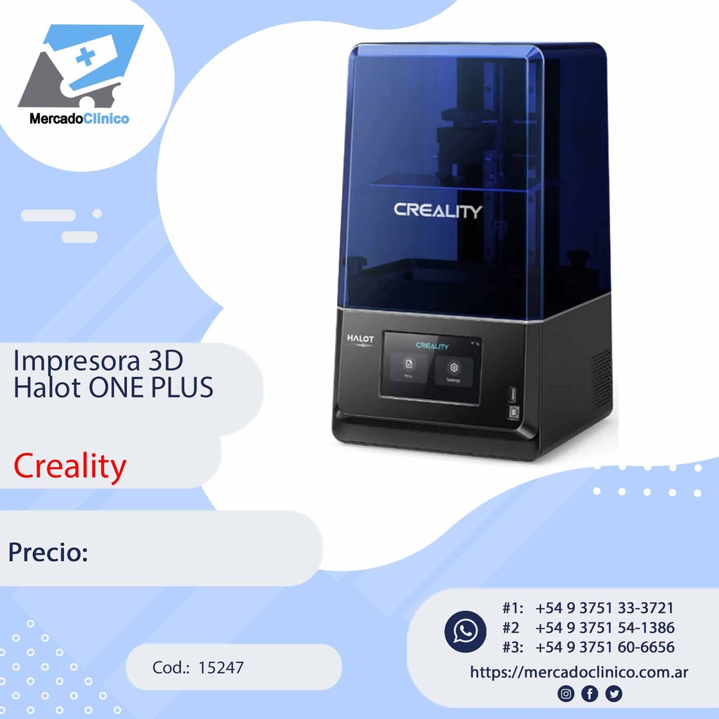 Impresora 3D Halot ONE PLUS - CREALITY