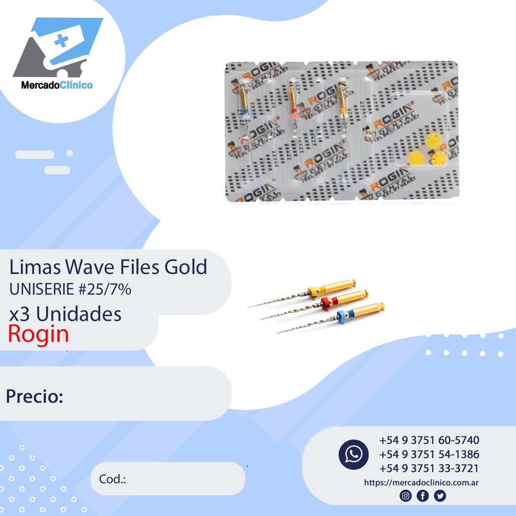 Limas HYFLEX CM file X6 21MM - COLTENE Mecanizada 