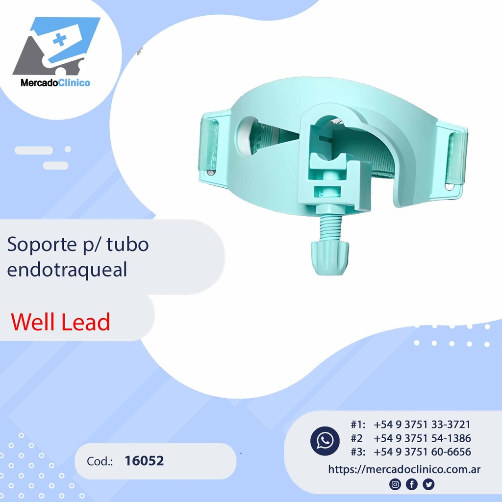 Soporte p/ tubo endotraqueal - WELL LEAD