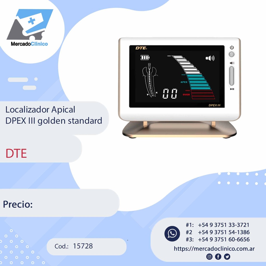 Localizador Apical  DPEX III - DTE