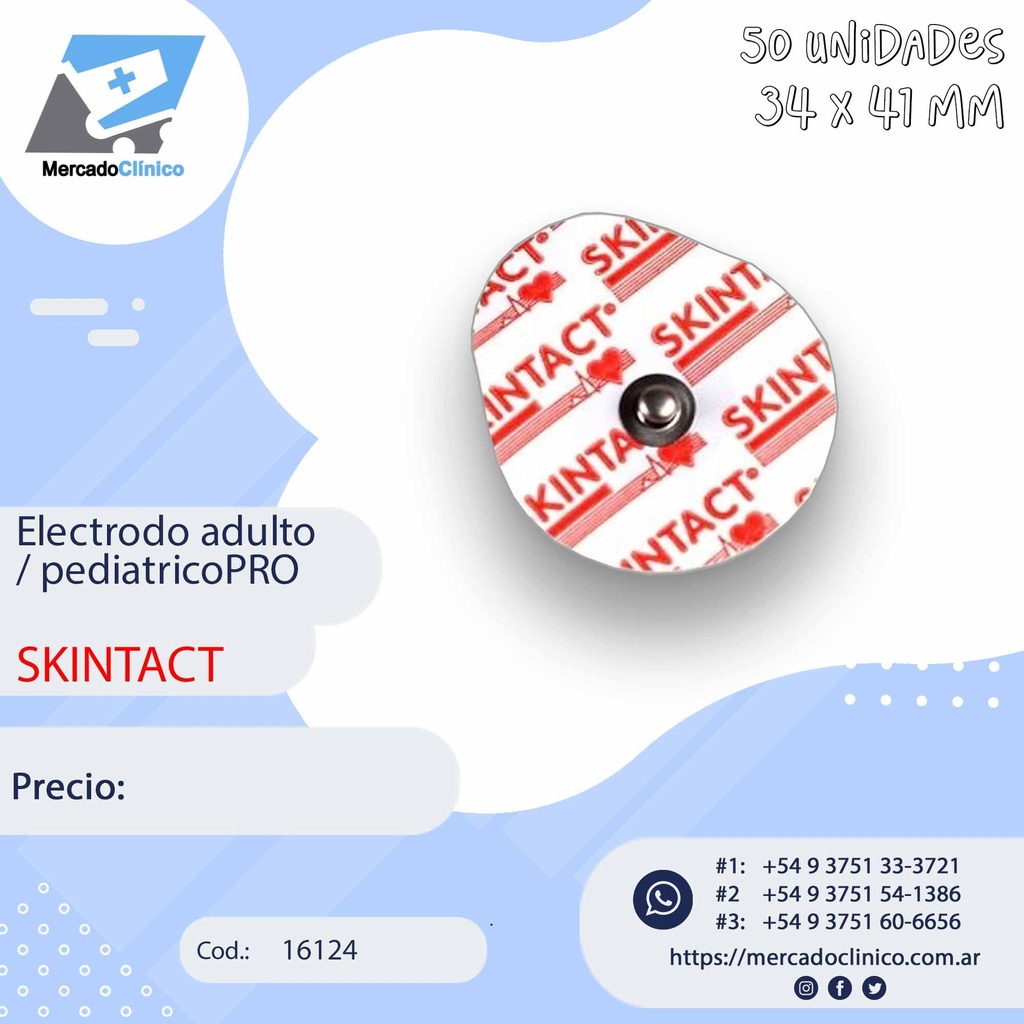 Electrodo adulto / pediatricoPRO - SKINTACT
