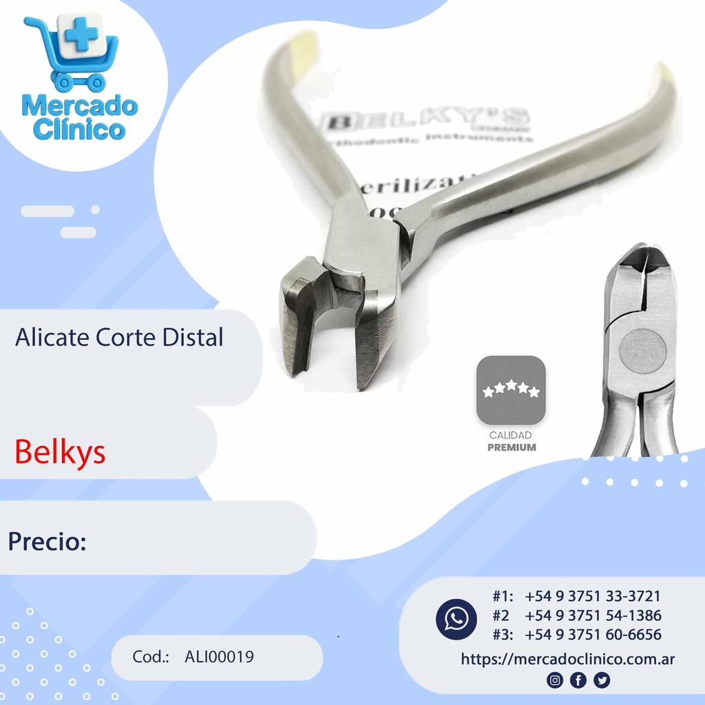 Alicate Corte Distal - Belkys