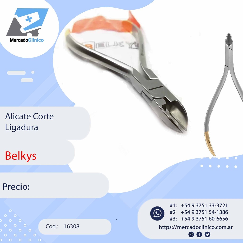 Alicate Corte Ligadura - Belkys