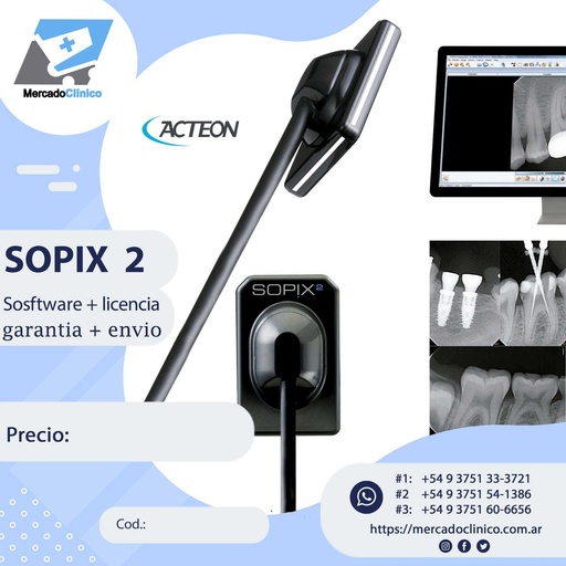 Radiovisógrafo /RVG / Sensor