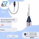 Kit Periotomos FLEX Recto - LM