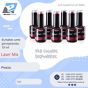 Esmaltes semipermanentes - 15ml  - LASER MIX