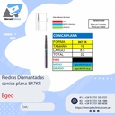 Piedras Diamantadas Cónica plana 847KR - X 5 UNIDADES - Egeo /  Smdent