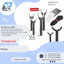 Kit Básico 800 -Fotodental Color cristal