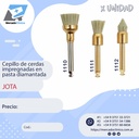 Cepillo de cerdas impregnadas en pasta diamantada - Jota
