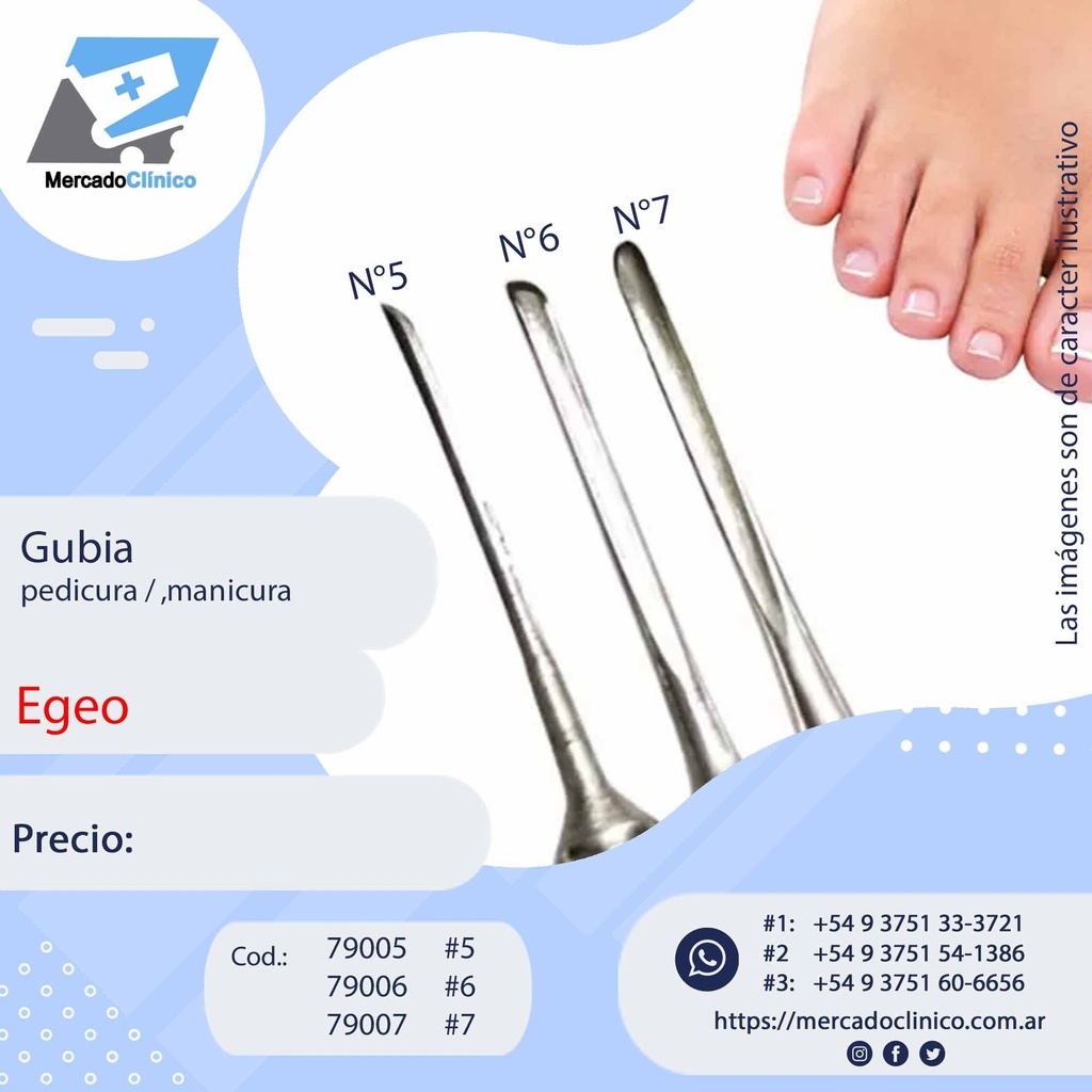 Gubia (pedicura - manicura)