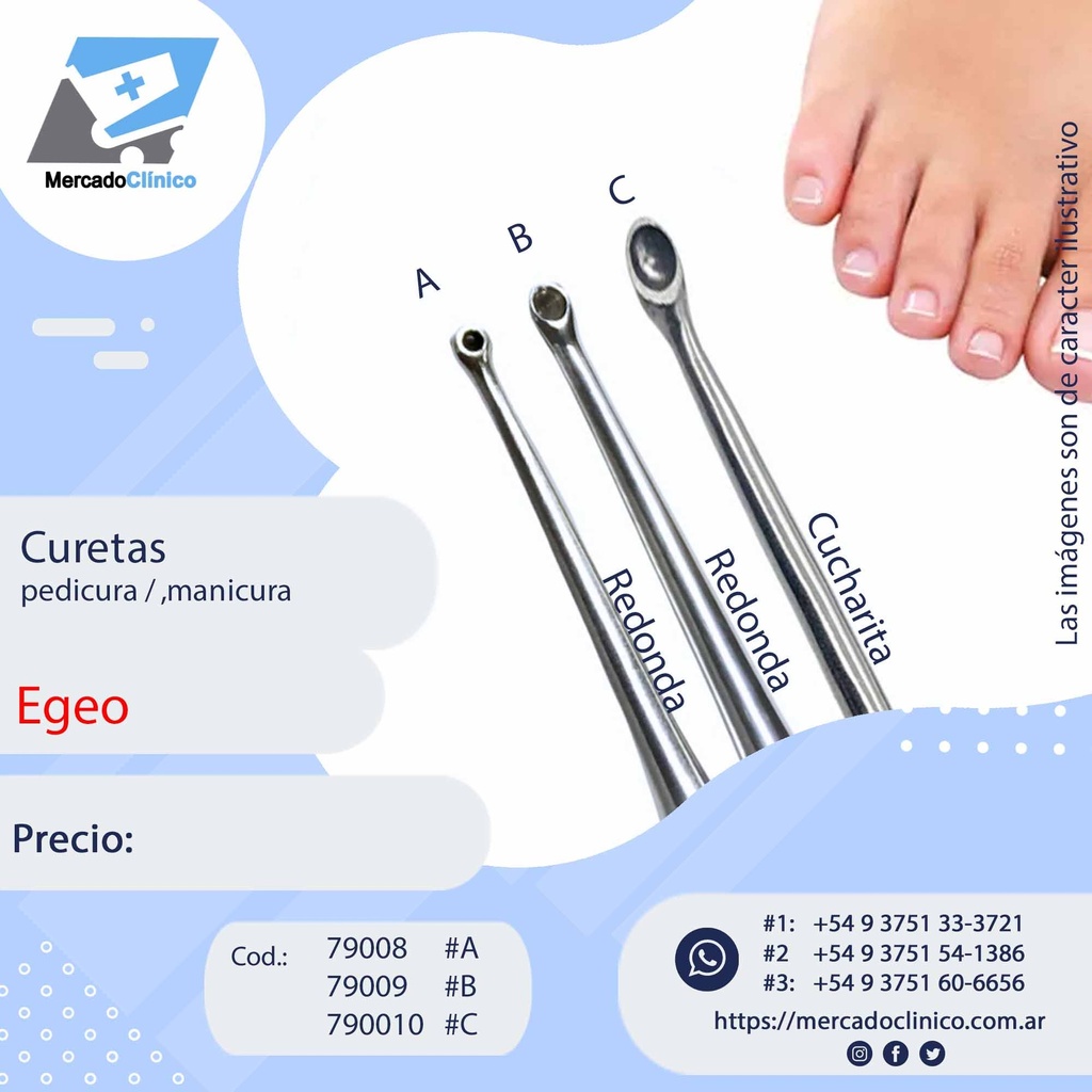 Curetas ( Pedicura - manicura ) - Egeo