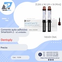 Cemento auto-adhesivo Smartcem 2 - curado dual - x2 unidades - Dentsply Sirona