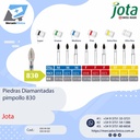 Piedras diamantadas- pimpollo 830 - x unidad- Jota